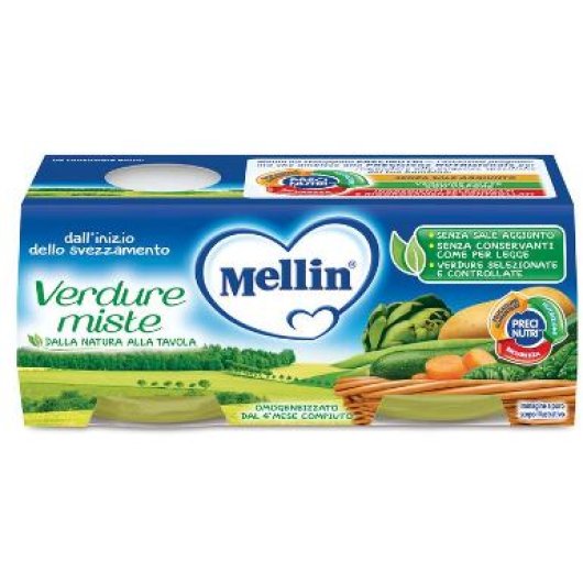 MELLIN OMOG VERDURE MISTE2X80G