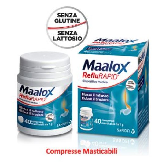 MAALOX REFLURAPID 40CPR PROMO