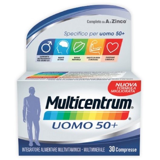 MULTICENTRUM UOMO 50+ 30CPR