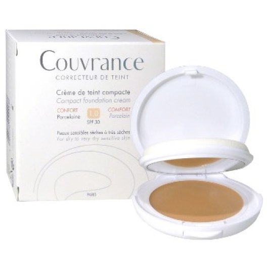 Avène Couvrance Crema Compatta Colorata Comfort Porcellana 10g