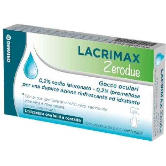 LACRIMAX ZERODUE GTT OCUL 10FL