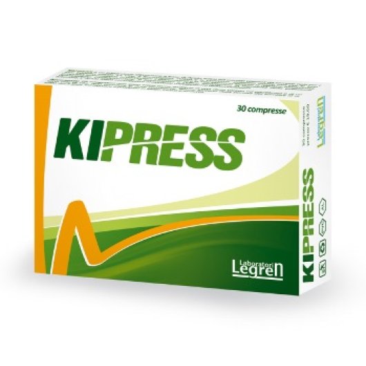 Kipress - Laboratori Legren - 30 compresse - Integratore alimentare per favorire la funzionalità dell’apparato cardiocircolatorio