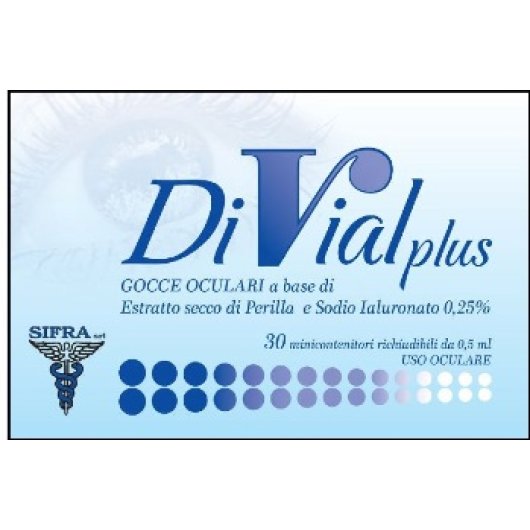 DIVIAL PLUS GTT OCUL MONOD 30F