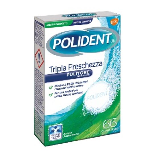 POLIDENT TRIPLA FRESCH 66CPR