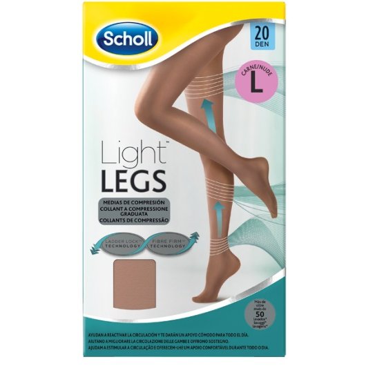 SCHOLL LIGHTLEGS20 DEN L NUDE