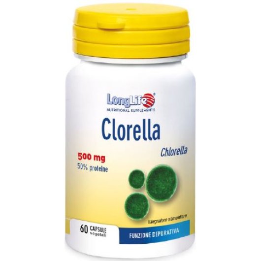 LONGLIFE CLORELLA 60CPS VEG