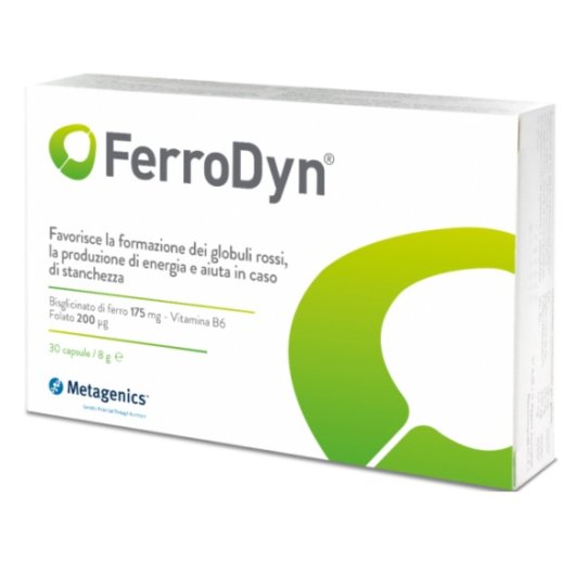 Ferrodyn Ferro Metagenics 30 Capsule