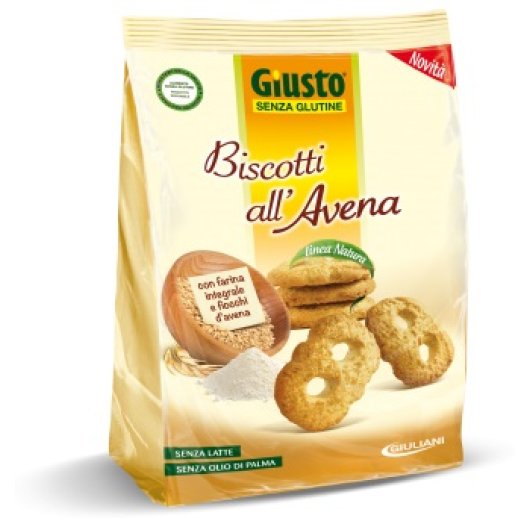 GIUSTO S/G BISC AVENA 250G