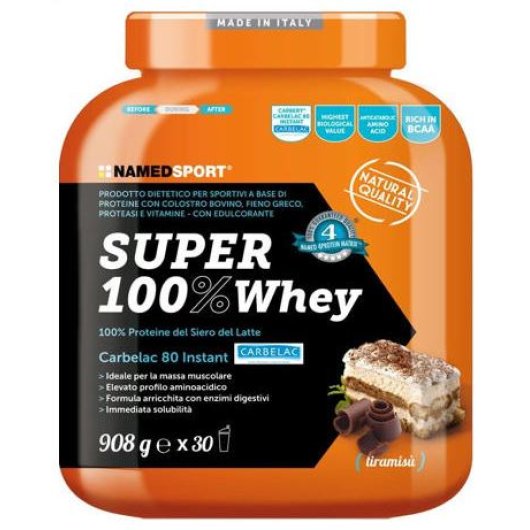 SUPER 100% WHEY TIRAMISU 908G