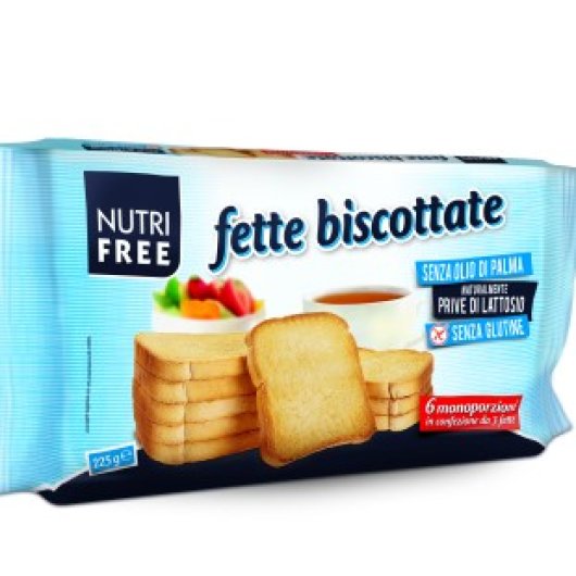 NUTRIFREE FETTE BISC 225G