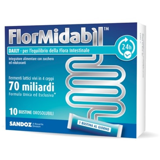 FLORMIDABIL DAILY 10 BUSTINE