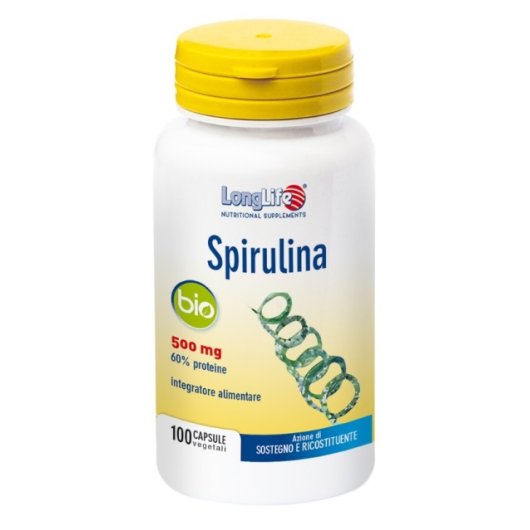 LONGLIFE SPIRULINA BIO 100CPS