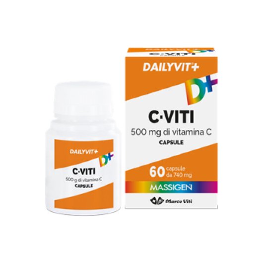 DAILYVIT+ C VITI 500MG 60CPS