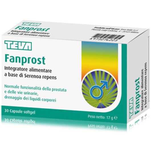 FANPROST TEVA 30CPS SOFTGEL