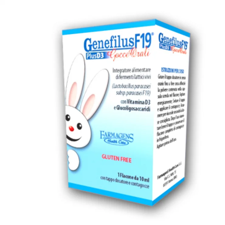 GENEFILUS F19 PLUS D3 GTT 10ML