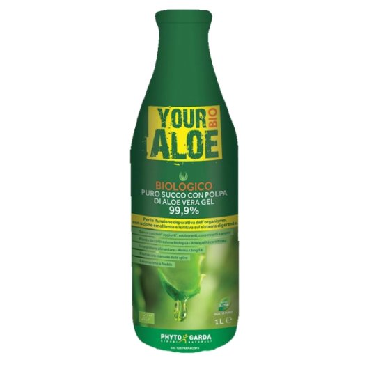 Your Aloe - Named - Flacone da 1 litro - Integratore alimentare che favorisce le funzioni depurative dell'organismo 