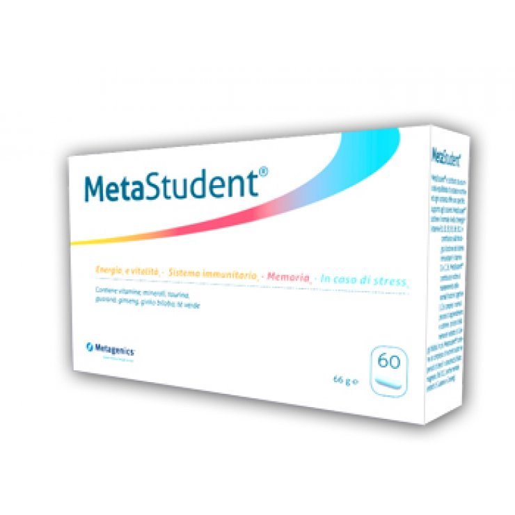 MetaStudent - Metagenics - 60 compresse - Integratore alimentare che aiuta la memoria e la concentrazione