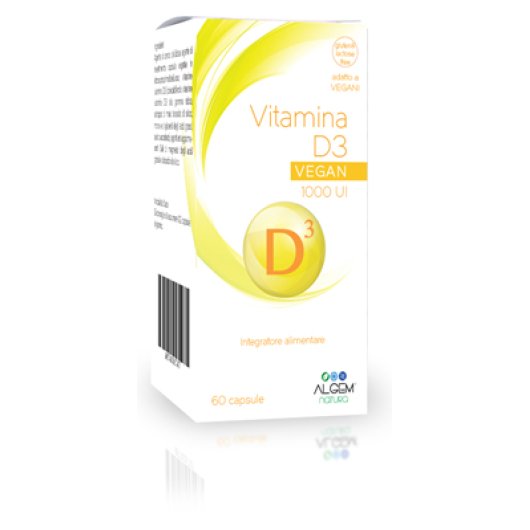 VITAMINA D3 VEGAN 1000 UI 60CP