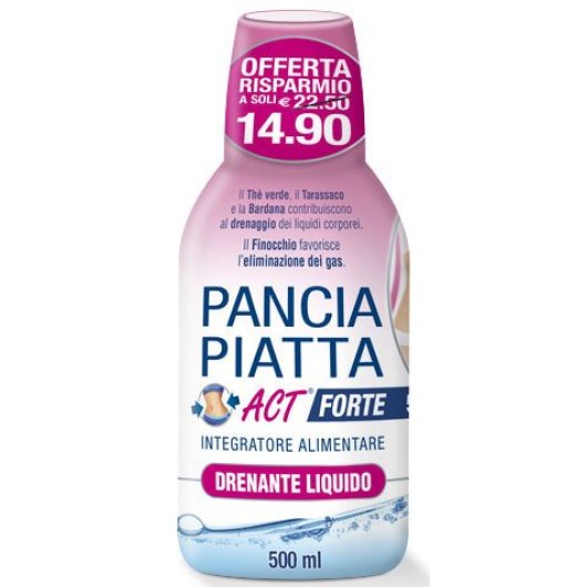 PANCIA PIATTA ACT FORTE 500ML