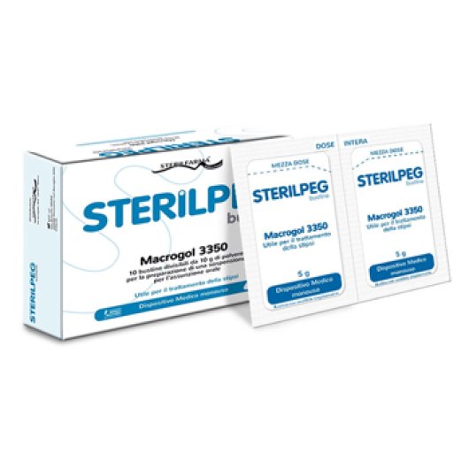 STERILPEG 10 BUSTINE MACROGOL