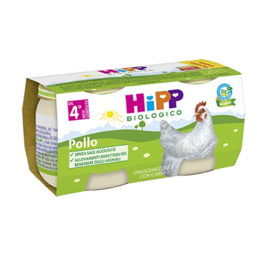 Hipp Bio Omog Pollo 2x80g