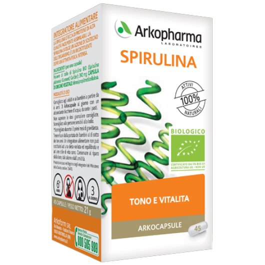 ARKOCPS SPIRULINA BIO45CPS