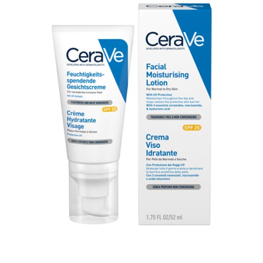 CeraVe Crema Viso Idratante Spf25 52ml