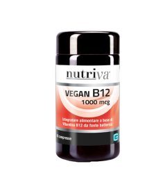 Nutriva Vegan B12 60 compresse - Integratore di vitamina b12 Nutriva Vegan B12 60 compresse - Integratore di vitamina b12