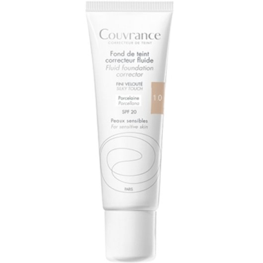 Avène Couvrance Fondotinta Fluido 1.0 Porcellana 30ml