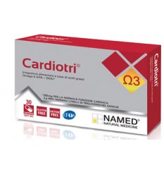 Cardiotri - Named - 30 capsule softgel - Integratore alimentare per la normale funzione cardiaca e per il mantenimento di normali livelli di trigliceridi nel sangue