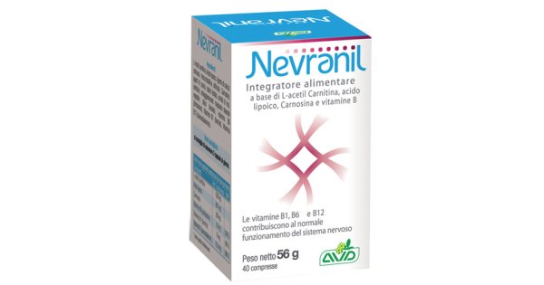l acetil carnitina nervi Nevranil - Avd Reform - 40 compresse