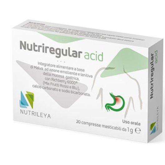 NUTRIREGULAR ACID 20CPR MAST