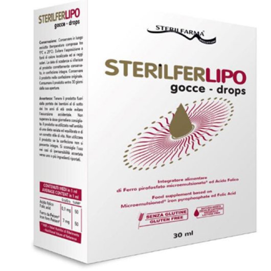 STERILFER LIPO GTT 30ML