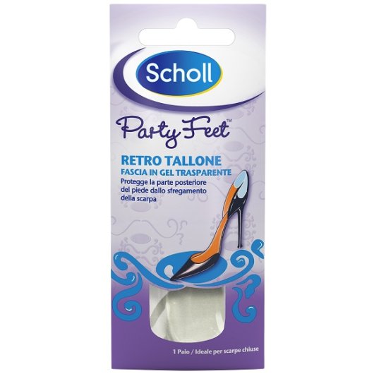 SCHOLL PARTY FEET GEL ACT R/TA