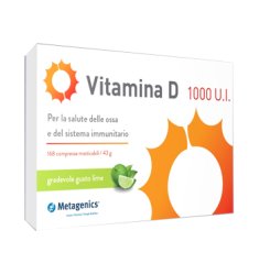 Vitamina D Ossa 1000 UI Metagenics 168 Compresse Vitamina D Ossa 1000 UI Metagenics 168 Compresse