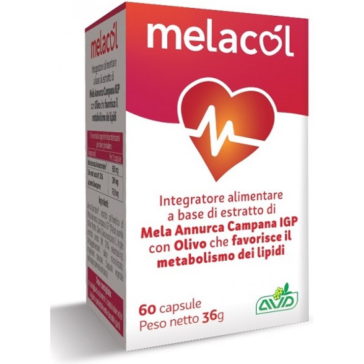 Melacol - Avd Reform - 60 capsule - Integratore alimentare che favorisce il metabolismo dei lipidi