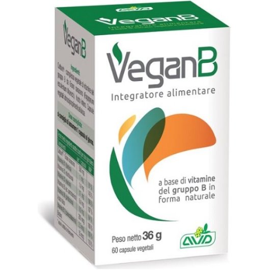 Vegan-B - Avd Reform - 60 capsule - Integratore alimentare a base di vitamine del gruppo B