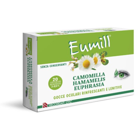 Eumill gocce oculari 20 flaconcini monodose 0,5 ml