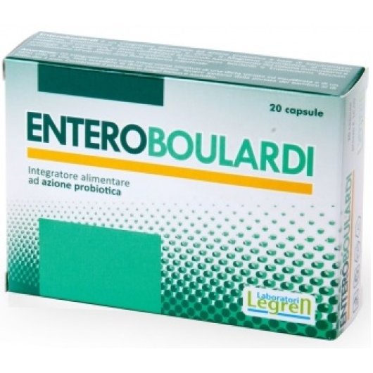 Enteroboulardi - Laboratori Legren -  20 capsule - Integraore alimentare per il giusto equilibrio della flora batterica intestinale