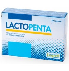 Lactopenta - Laboratori Legren - 20 capsule - Integratore alimentare ad azione probiotica