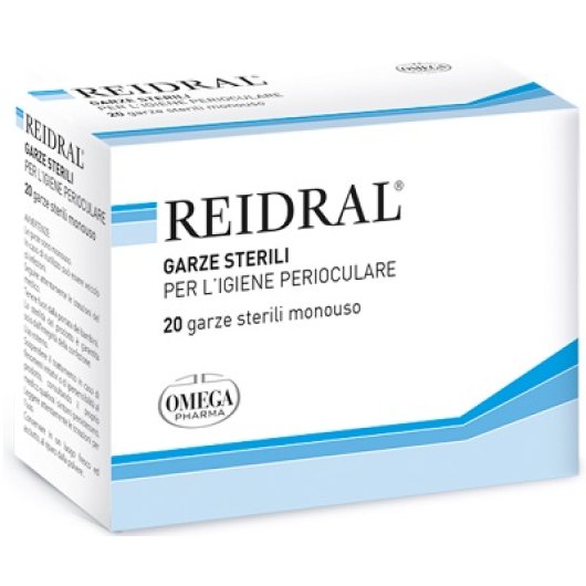 REIDRAL GARZE OCULARI 20PZ