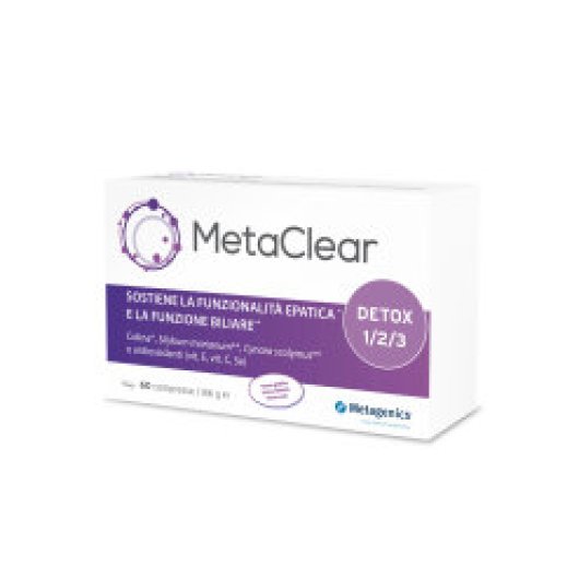 Metaclear Epatica Metagenics 60 Compresse