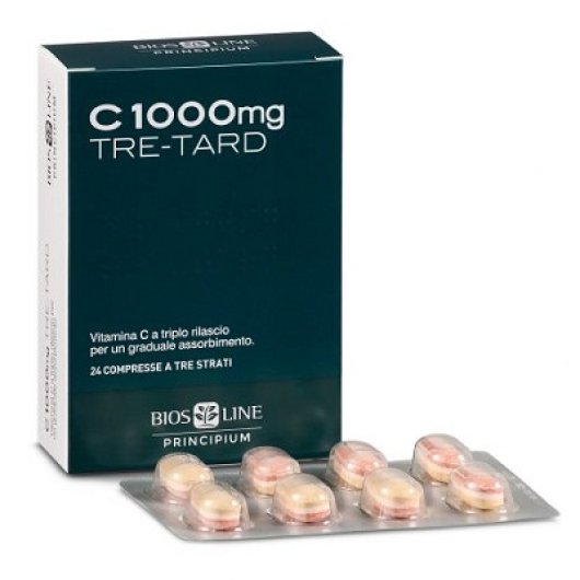 Principium C1000mg Tre-tard - Bios Line - 24 compresse  -integratore per il sistema immunitario