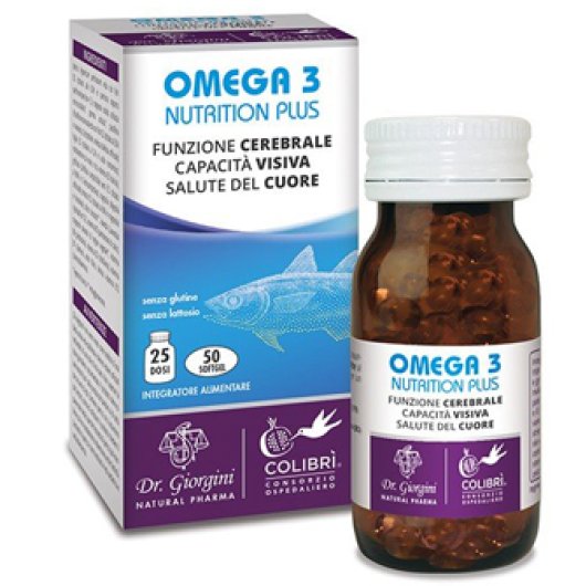 OMEGA 3 NUTRITION PLUS 50SOFTG