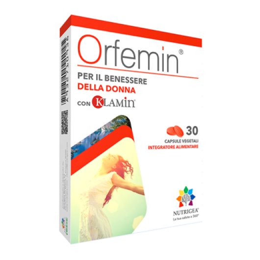 Orfemin  - Nutrigea  - 30 compresse - Integratore per i disturbi della menopausa e del ciclo mestruale