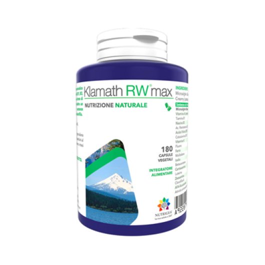 Klamath RW® MAX  - Nutrigea - 180 capsule vegetali - Integratore alimentare per una nutrizione completa