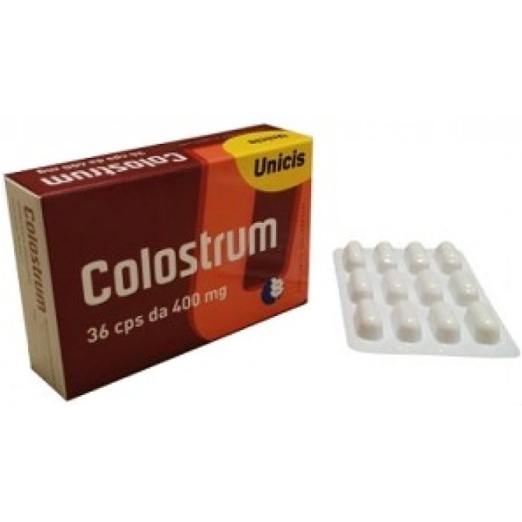 COLOSTRUM UNICIS 36CPS 400MG