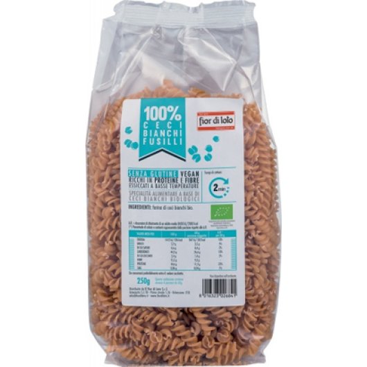 FUSILLI CECI BIANCHI BIO 250G