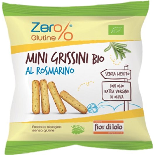 MINI GRISSINI ROSMARINO BIO30G