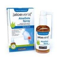 AloeGola Spray - Zuccari - Flacone da 30 ml - Spray gola per un pronto sollievo da infiammazioni e raucedine AloeGola Spray - Zuccari - Flacone da 30 ml - Spray gola per un pronto sollievo da infiammazioni e raucedine